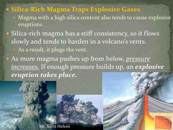Earth Science 6.1 Volcanic Eruptions
