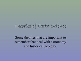 Sol Earth Science Earth Science SOL Review | PPT