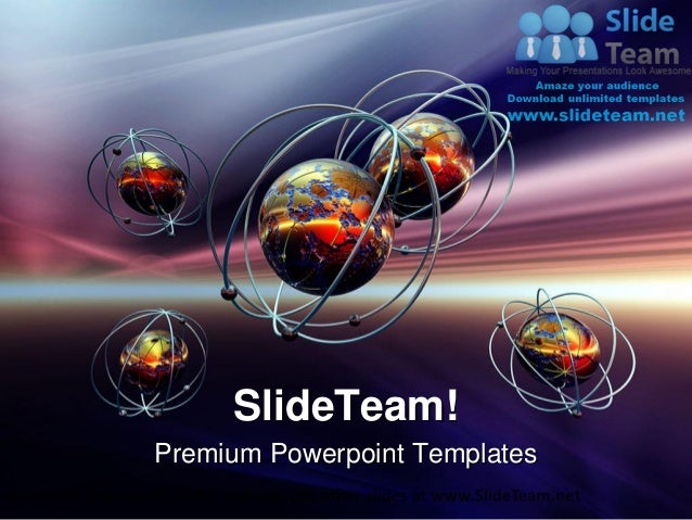 Earth Science Technology Power Point Templates Themes And Backgrounds