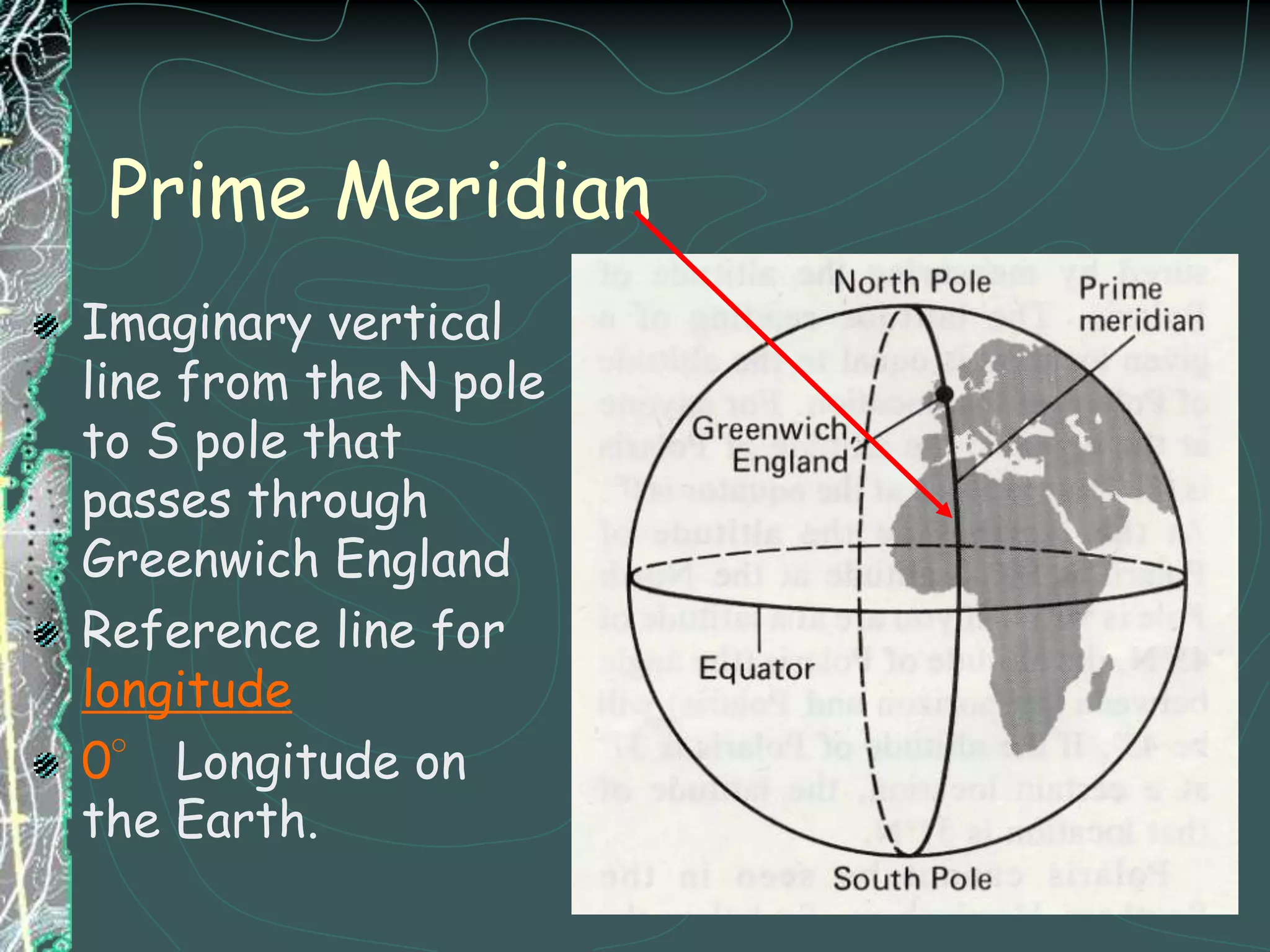 lines meet at the poles