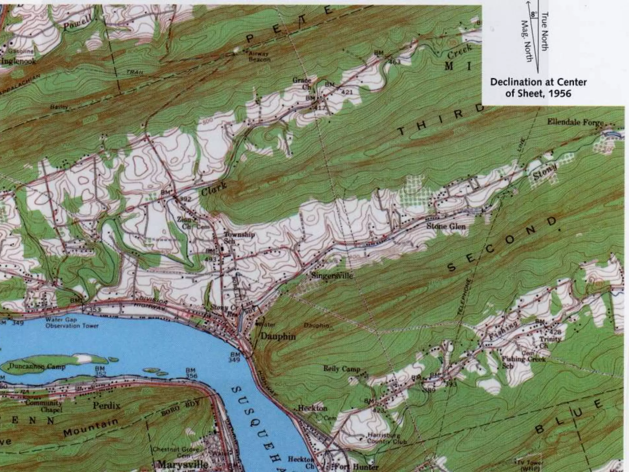 Important Field Map TermsTopographic map/Contour map – A map that uses contour lines to show elevation and landforms.Elevation– Height above mean(average) sea level.Contour interval – Vertical distance, or change in elevation, between adjacent or consecutive contour lines.