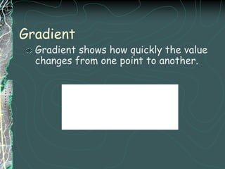 Adjacent contour lines tend to look alike.
