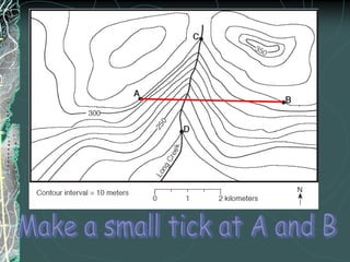100m   90m	  10km=9m/km10m100m – 10m      10km==10kmGradient –a measure of how a field value changes with distance.Gradient = Change in field value        Distance