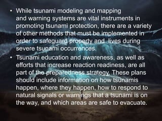 Tsunami warning instrument is to be fixed in the