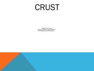 CRUST
QuickTime™ and a
Sorenson Video 3 decompressor
are needed to see this picture.
 