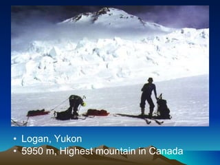 Logan, Yukon 5950 m, Highest mountain in Canada 