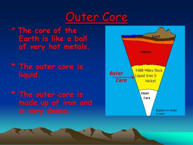Earth's layers power point notes