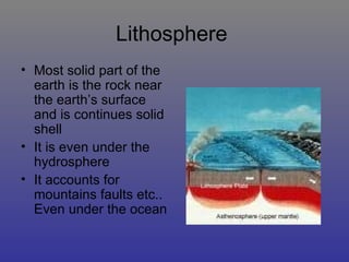 Earth’s spheres | PPT