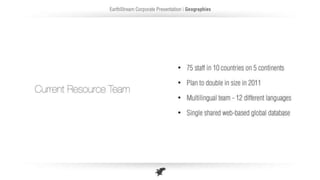 Earth Stream Corporate Presentation