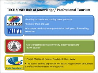 TECHZONE: Hub of Knowledge/ Professional Tourism India Expo Mart 