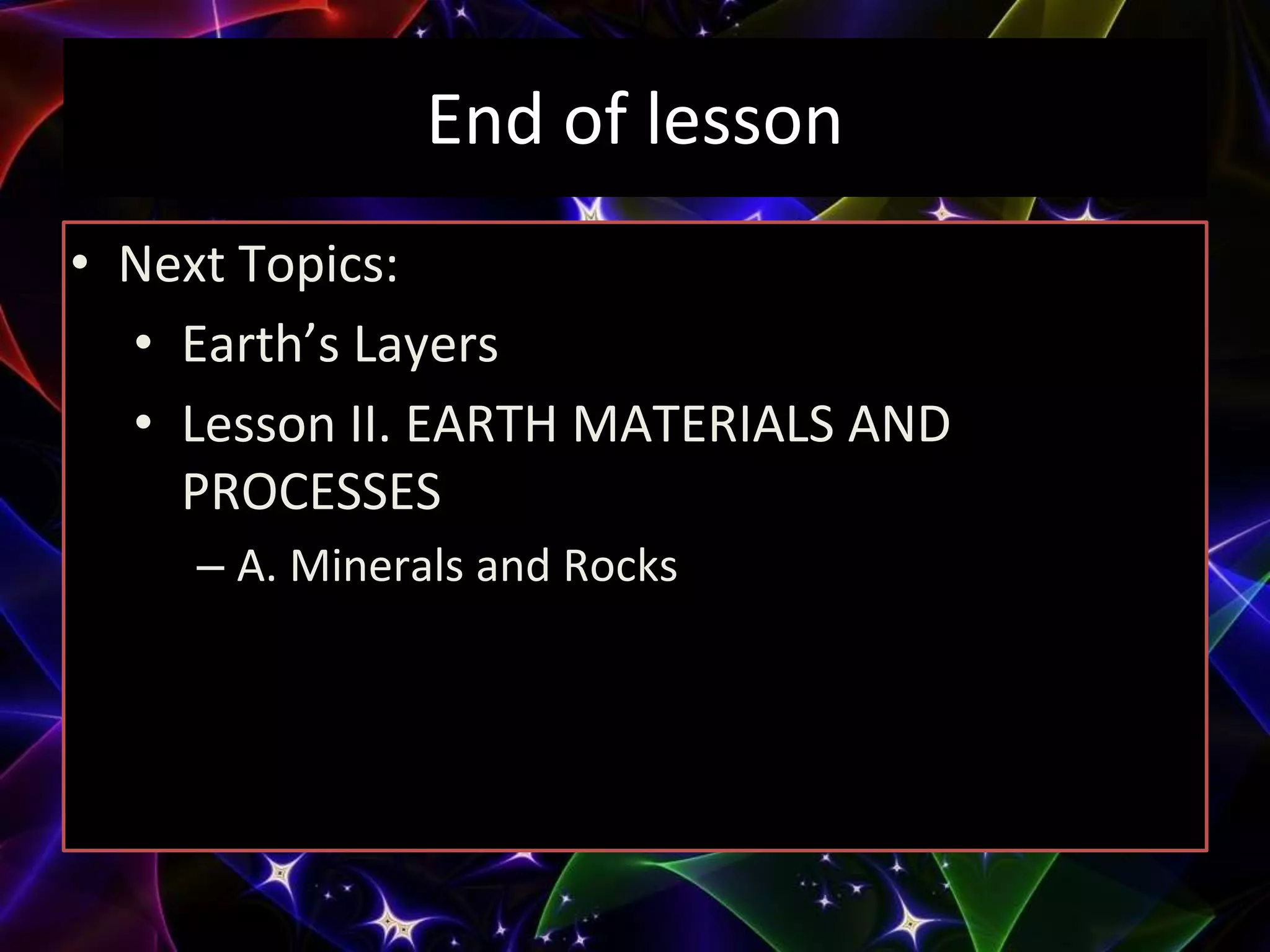 Earth Subsystem | PPTX