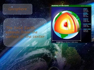 Earth subsystems | PPTX
