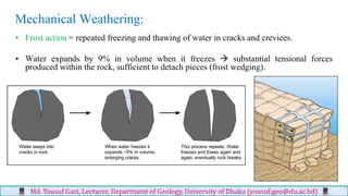 Earth surface processes md. yousuf gazi | PDF