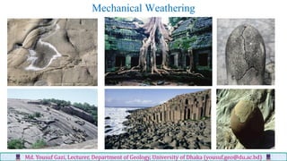 Earth surface processes md. yousuf gazi | PDF