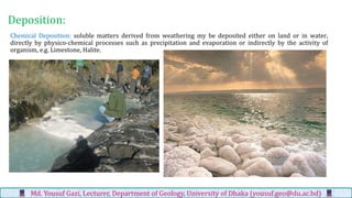 Earth surface processes md. yousuf gazi | PDF