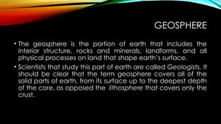 earth_system.pptx....................... | PPTX | Chemistry | Science