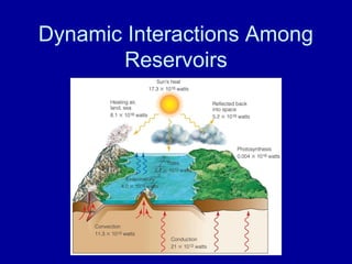 Dynamic Interactions Among 
Reservoirs 
 