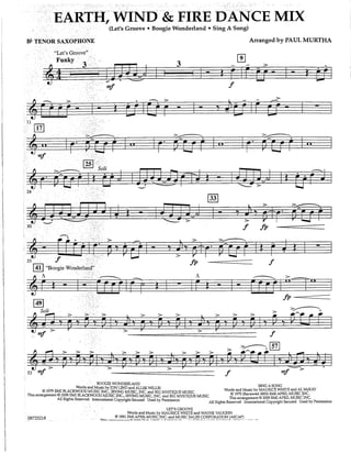 Earth, wind & fire dance mix