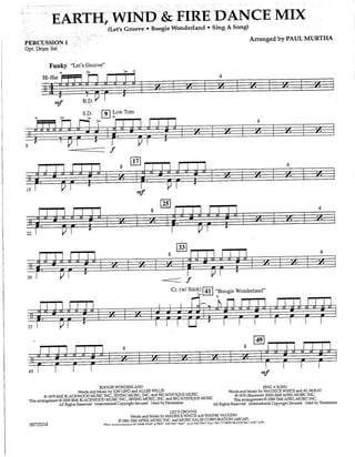 Earth, wind & fire dance mix