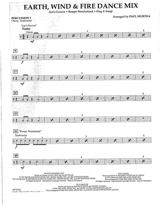 Earth, wind & fire dance mix