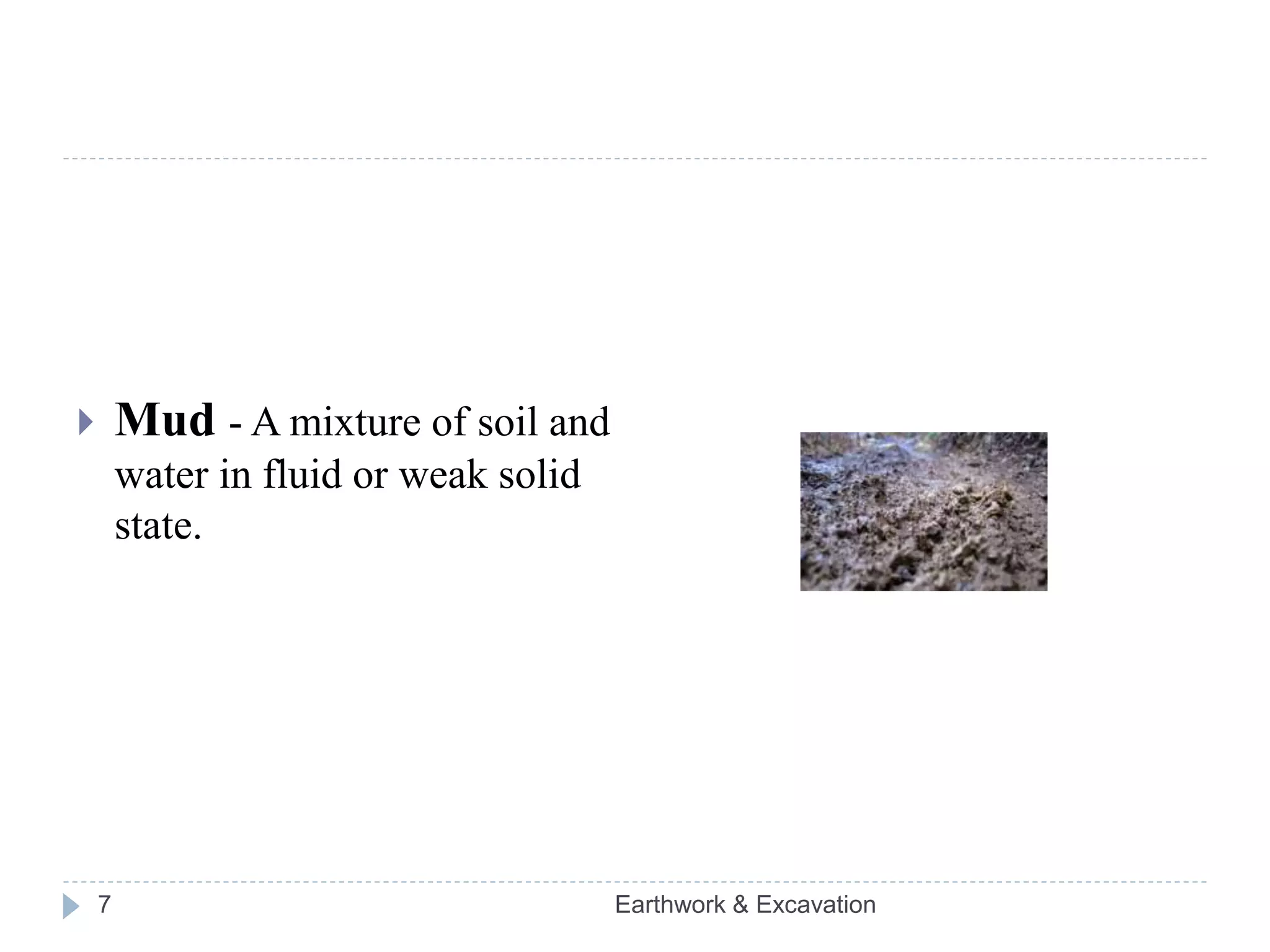 Earthwork and excavation | PPTX