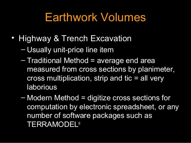 paydirt and terramodel