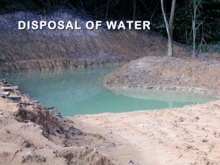 DISPOSAL OF WATERDISPOSAL OF WATER
 