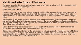Earthworm reproduction | PPTX