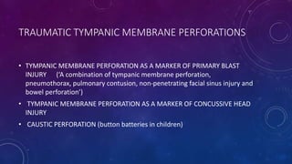 Ear trauma | PPTX