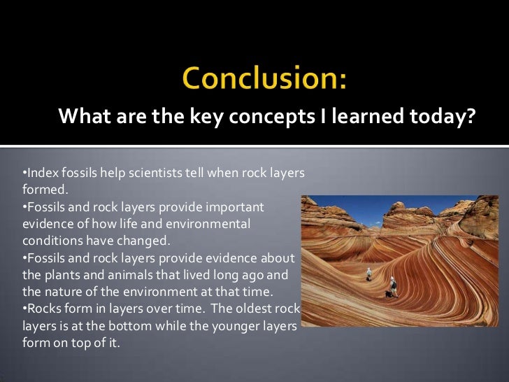 Earth unit fossils and geological history power point