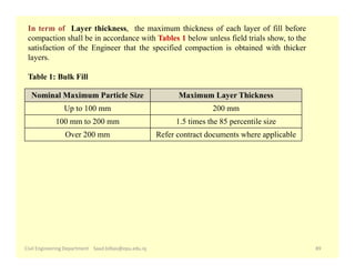 Earthworks or Groundworks | PDF