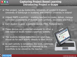 Using Comparative Judgement to Assess Student e-Portfolios | PPT