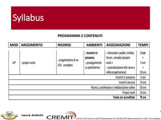 Syllabus
 