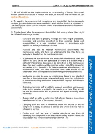 Easa e regulations part-145 | PDF