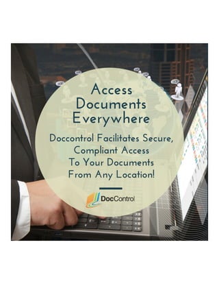 DocControl - Ease of access to the documents