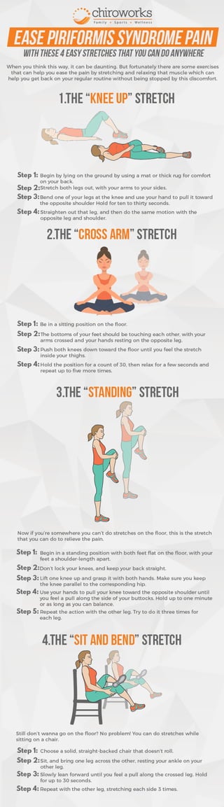 Ease Piriformis Syndrome Pain With These 4 Easy Stretches That You Can Do Anywhere
