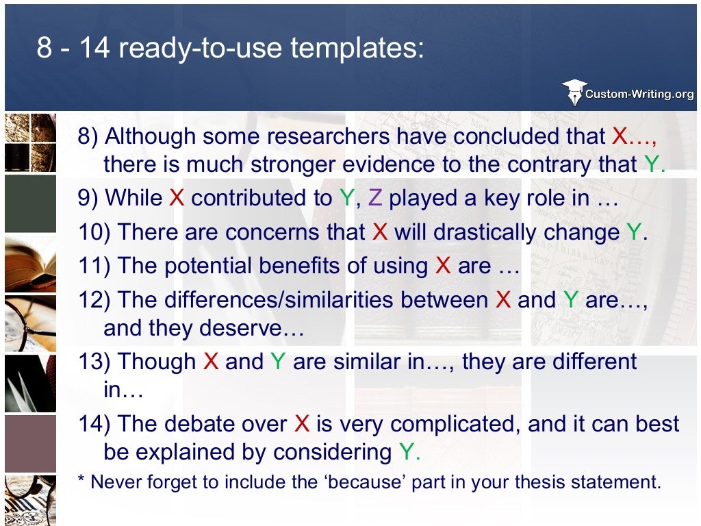 Thesis examples picture