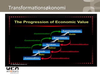Transforma0onsøkonomi	
  
 