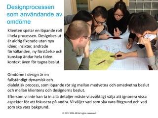 Tagna Design Enterprisearkitektur som designdisciplin - Design Thinking för ...