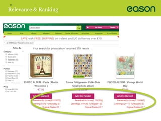 13 
Relevance & Ranking 
 