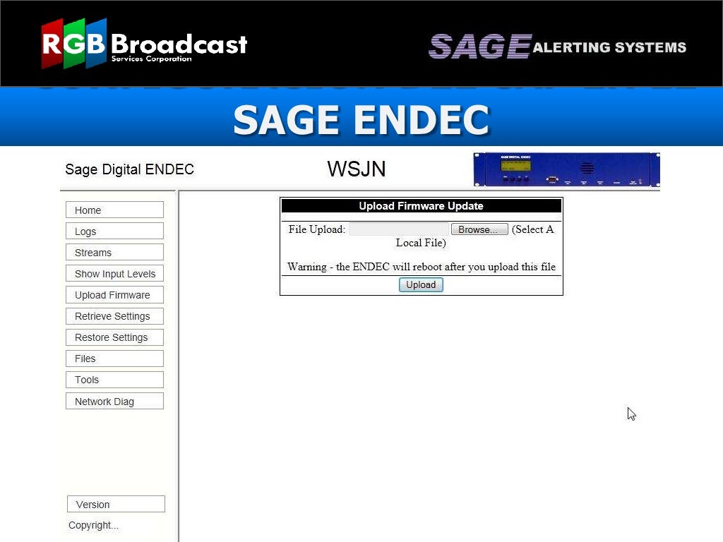 Sage Digital ENDEC - Sage Alerting Systems