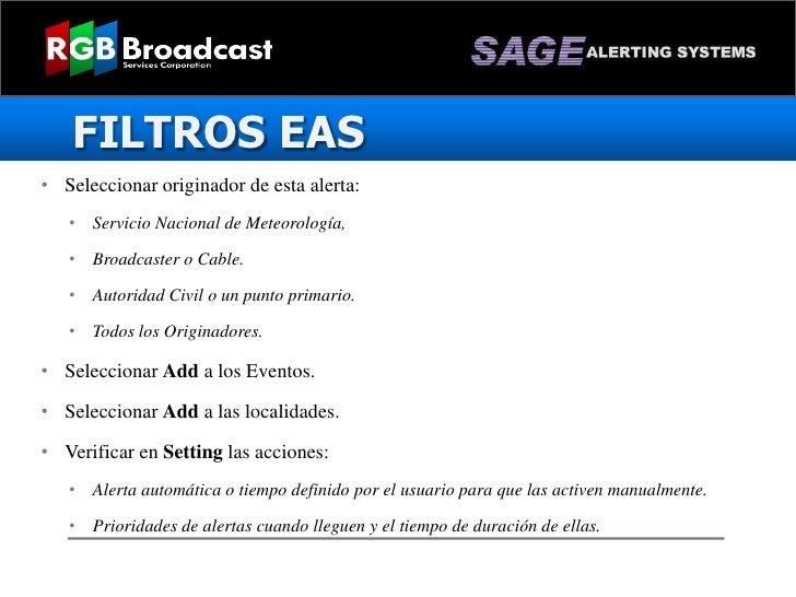 Sage Digital ENDEC - Sage Alerting Systems