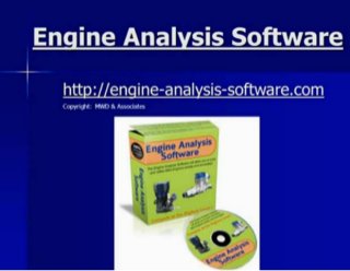The Nitro RC Engine Analysis Software