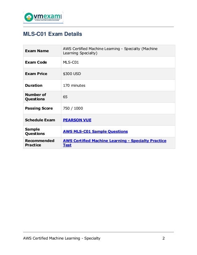 MLS-C01 Online Praxisprüfung
