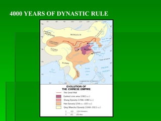 4000 YEARS OF DYNASTIC RULE 
