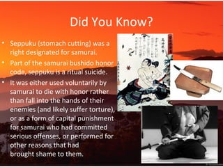 Sepuka East asia | PPT