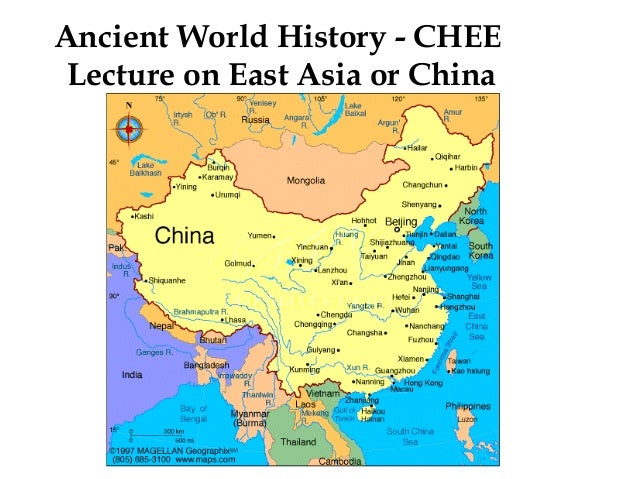 Ancient Asia Map East Asia Chee Shorter 1 638 
