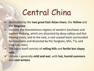 Neolithic Inner Asia East Asia: China (Neolithic Cultures) | PPSX