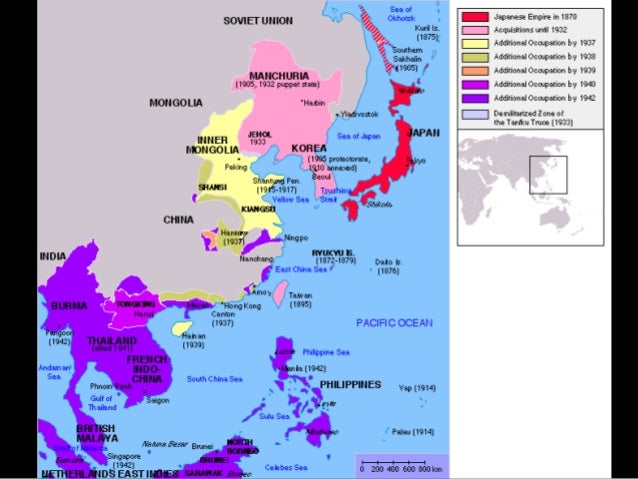 Japanese Imperialism Map