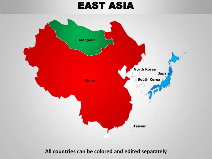 east asia mongolia north korea japan china